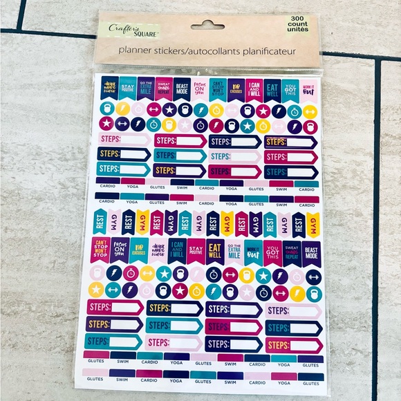 ❗️Fitness Planner Stickers - Picture 1 of 5
